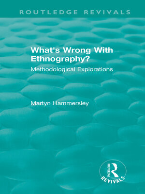 cover image of Routledge Revivals